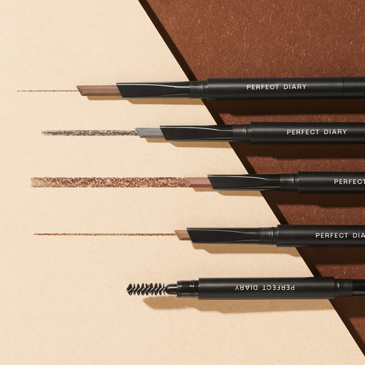 Dual-ended Hexagonal Chiseled Eyebrow Pencil
